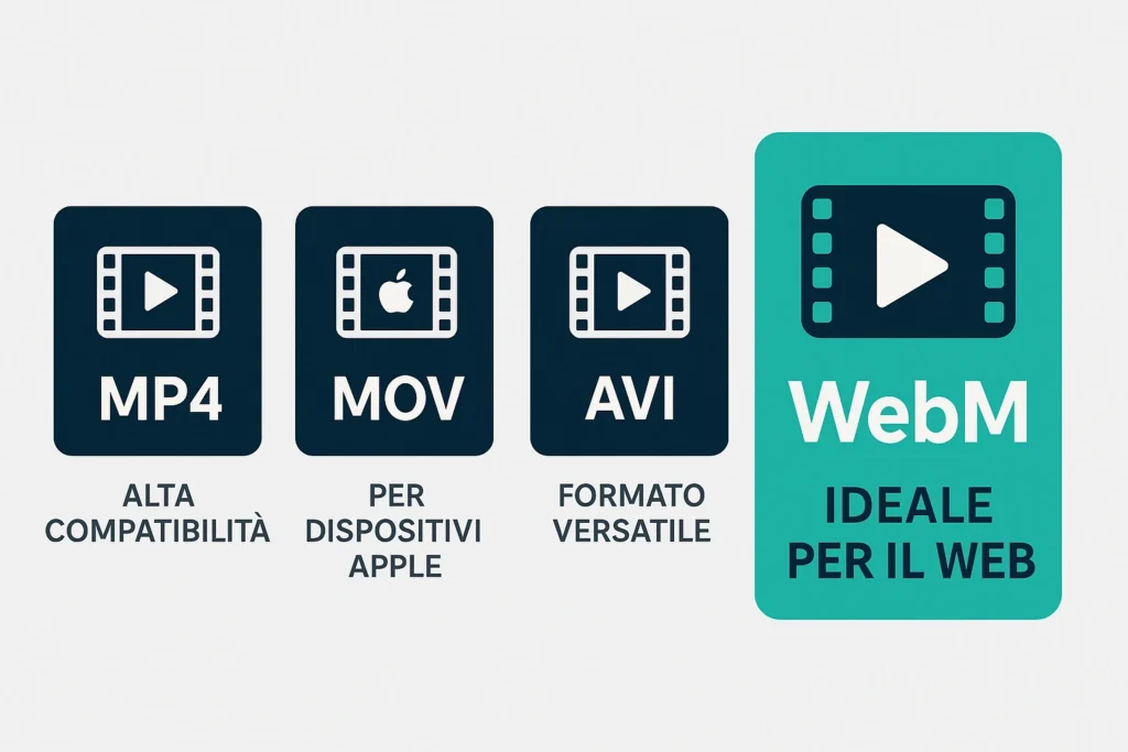 Video sui Siti Web: Perché il Formato WebM è la Scelta Vincente